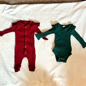 SHEIN | Baby Girl Bodysuits | Set of 2